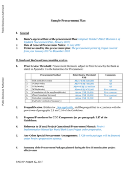 World Bank Document