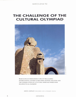 The Challenge O F the Cultural Olympiad