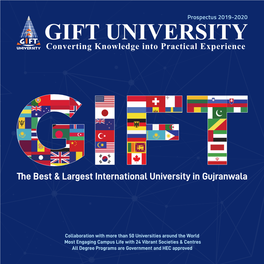 GIFT University Campus GIFT University, Near GIFT University Chowk, Gujranwala - 52250, Pakistan