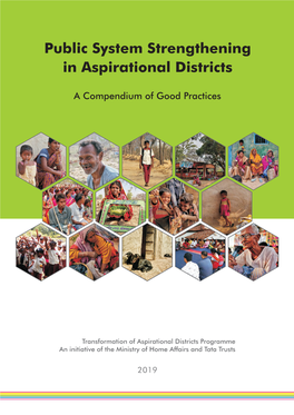 Public System Strengthening in Aspirational Districts