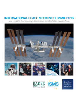 International Space Medicine Summit 2015