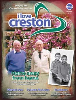 Home Away from Home British Evacuee’S Love for Creston Runs Deep After 66 Years