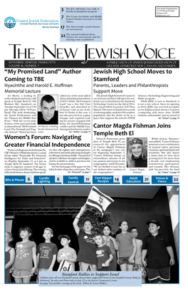 THE NEW JEWISH VOICE September 2014