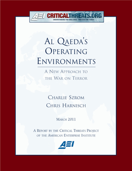 Al Qaeda's Operating Environments