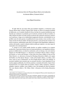 De Thomas Mayne Reid, En La Traducción De Antonio Ribot Y Fontseré (1870)