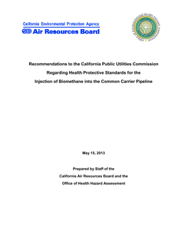 AB 1900 Staff Report & Appendices