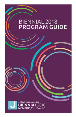 Biennial 2018 Program Guide 2018 Biennial Sponsors