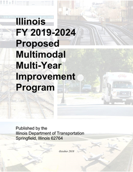 Illinois FY 2019-2024 Proposed Multimodal Multi-Year Improvement Program