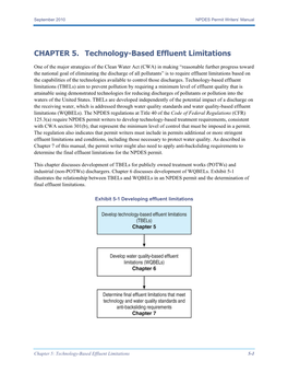 (NPDES) Permit Writers' Manual: Chapter 5