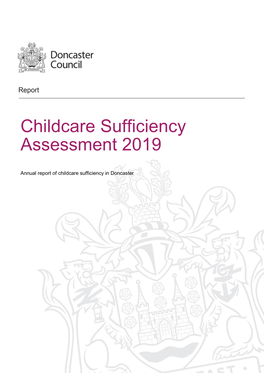 Childcare Sufficiency Assessment 2019