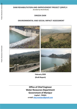 Singda Dam Environmental and Social Impact Assessment