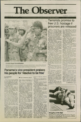 Terrorists Promise to Free U.S. Hostage If Prisoners Are Released Panama's