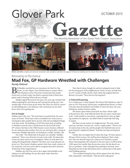 Glover Park Gazette October