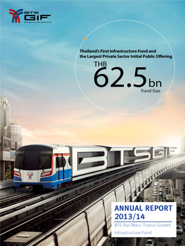 BTSGIF: Bts Rail Mass Transit Growth Infrastructure Fund | Annual Report