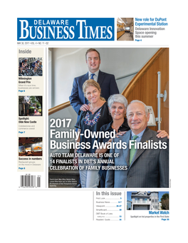2017 Family-Owned Business Awards Finalists