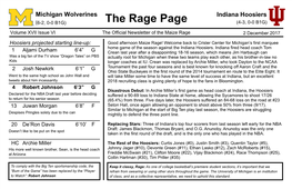 Indiana Hoosiers (6-2, 0-0 B1G) the Rage Page (4-3, 0-0 B1G)