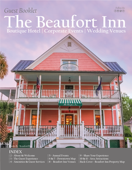 The Beaufort Inn Guest Booklet Boutique Hotel