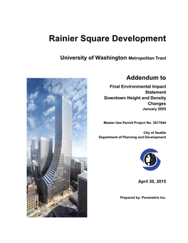 Rainier Square Redevelopment