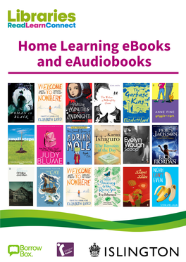 Home Learning Ebooks and Eaudiobooks