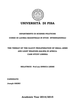 Università Di Pisa