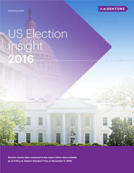 US Election Insight 2016