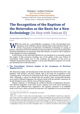 In Step with Vatican II)