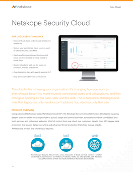 Netskope Security Cloud