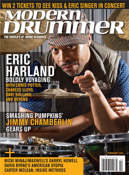 Eric Harland Boldly Voyaging with Chris Potter, Charles Lloyd, Dave Holland, and Beyond