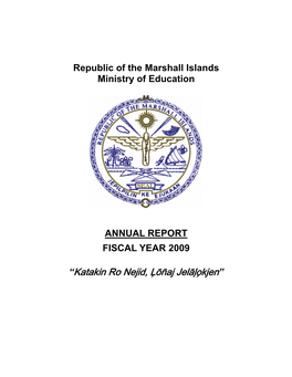 Annual Report Fiscal Year 2009