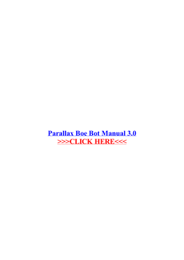 Parallax Boe Bot Manual 3.0.Pdf