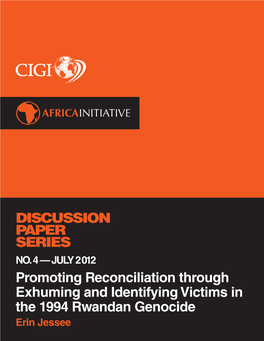 DISCUSSION PAPER SERIES Promoting Reconciliation Through