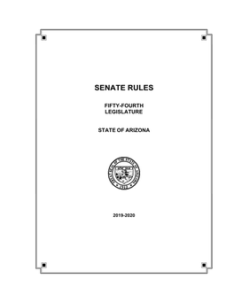 Senate Rules