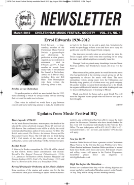 March 2012 8Pp August 2004 Newsletter 21/03/2012 11:04 Page 1