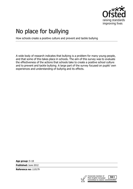 Ofsted Publication