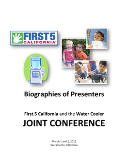 Joint Conference