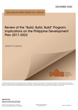 Implications on the Philippine Development Plan 2017-2022