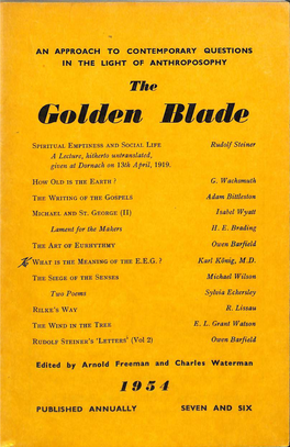 Golden Blade