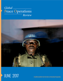 Peace Operations JUNE 2017