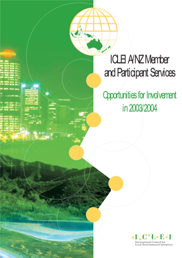 ICLEI A/NZ Member and Participant Services