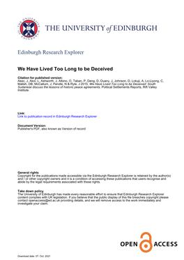 Edinburgh Research Explorer