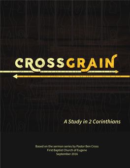 A Study in 2 Corinthians