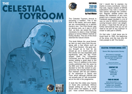 The Celestial Toyroom Annual Is Becoming a Tradition. This Is The