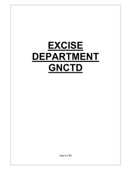 Excise Department Gnctd