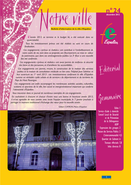 Bulletin D'information N°24