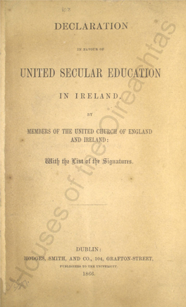 United Secular Education