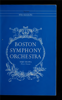 Boston Symphony Orchestra Archives