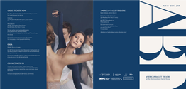 2018 Spring Season Brochure