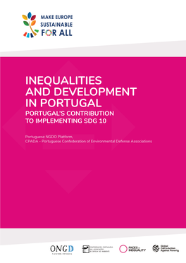 Inequalities and Development in Portugal Portugal’S Contribution to Implementing Sdg 10