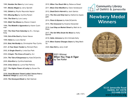 Newbery Medal Winners