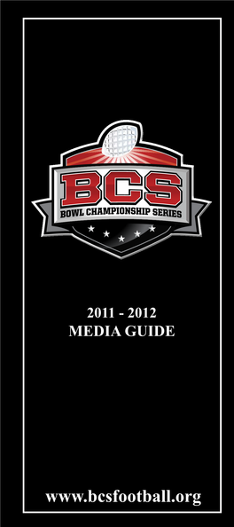 The BCS Media Guide